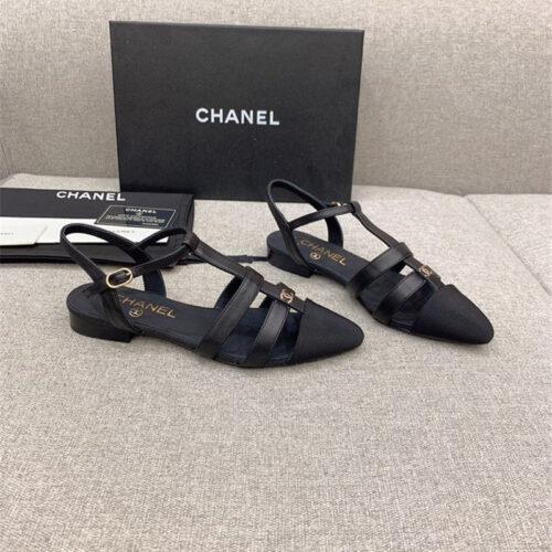 High Quality Luxury Chanel New Pointed Sandals – Style 03206