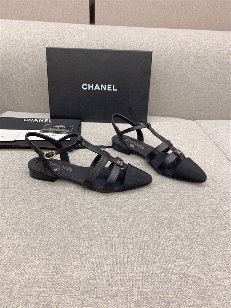High Quality Luxury Chanel New Pointed Sandals – Style 03206