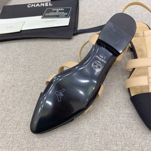 High Quality Luxury Chanel New Pointed Sandals – Style 39366 product detail