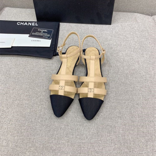 High Quality Luxury Chanel New Pointed Sandals – Style 39366 product detail