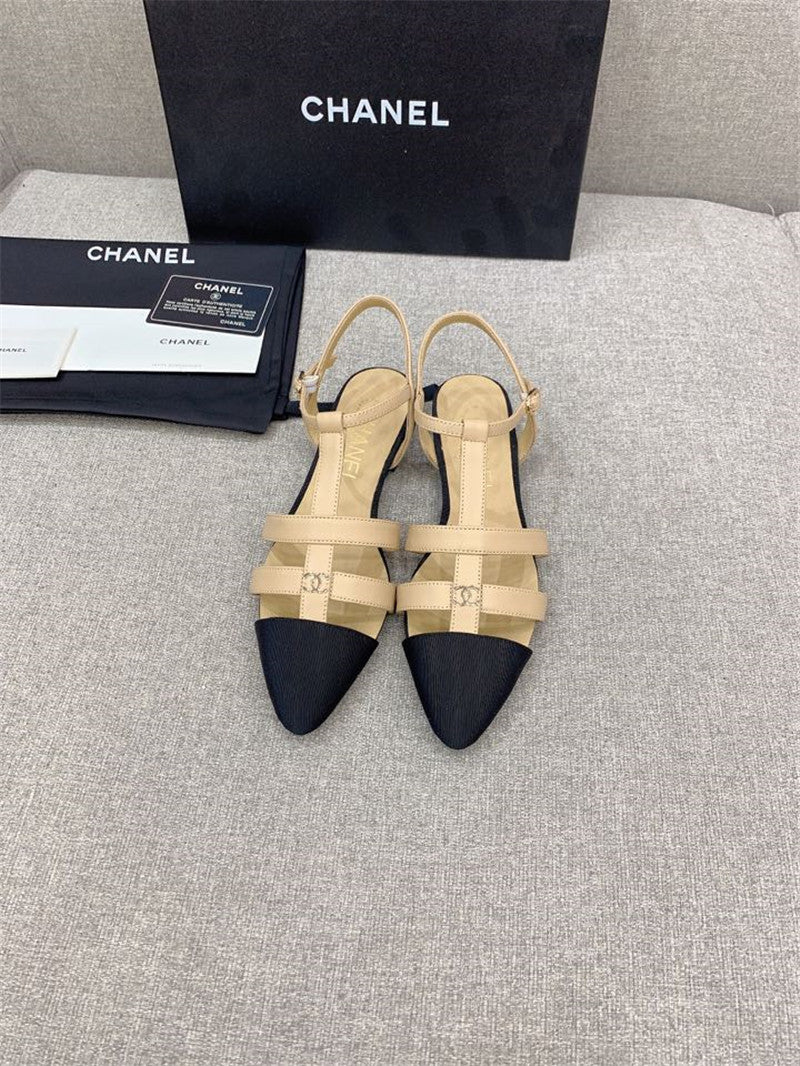 High Quality Luxury Chanel New Pointed Sandals – Style 39366 product detail