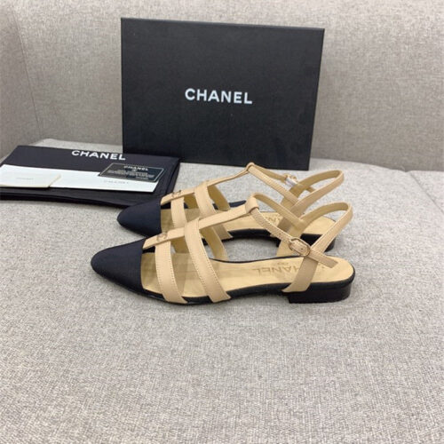 High Quality Luxury Chanel New Pointed Sandals – Style 39366 alternate view
