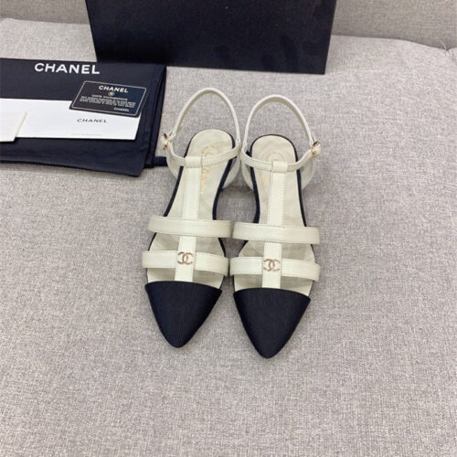 High Quality Luxury Chanel New Pointed Sandals product detail