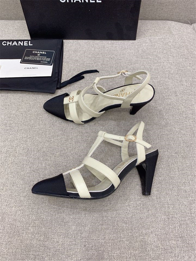 High Quality Luxury Chanel New Pointed Sandals – Style 82310 product detail