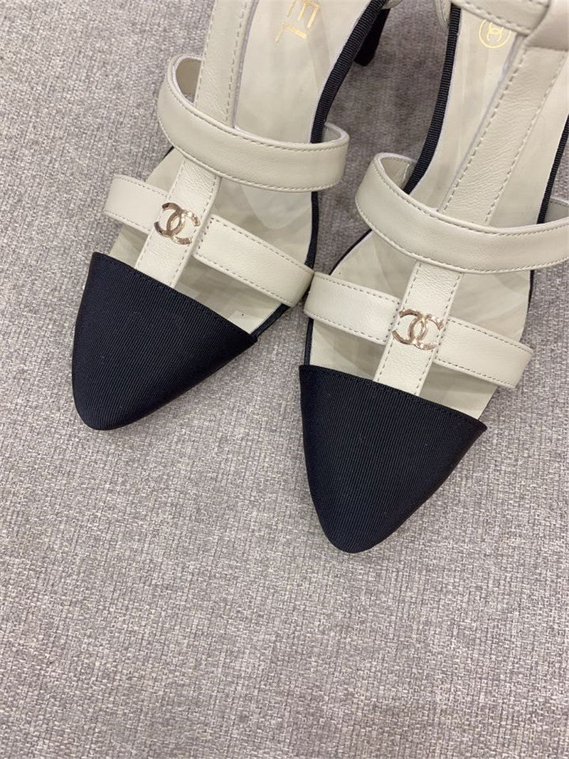 High Quality Luxury Chanel New Pointed Sandals – Style 82310 product detail