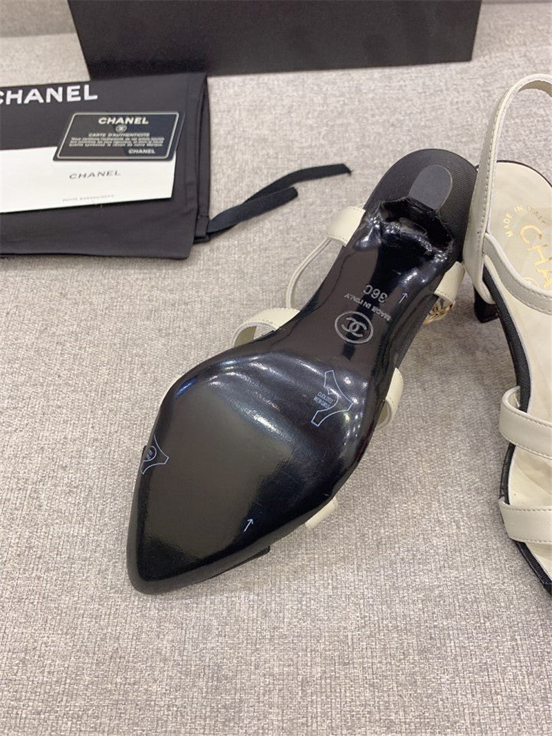 High Quality Luxury Chanel New Pointed Sandals – Style 82310 product detail