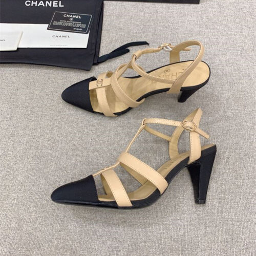 High Quality Luxury Chanel New Pointed Sandals – Style 13382 product detail