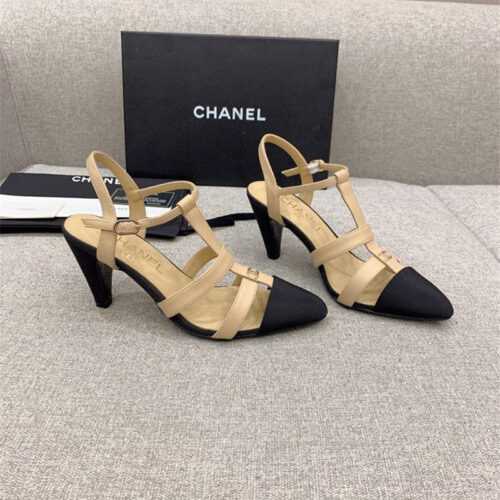High Quality Luxury Chanel New Pointed Sandals – Style 13382