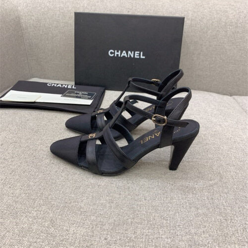 High Quality Luxury Chanel New Pointed Sandals – Style 77222 alternate view
