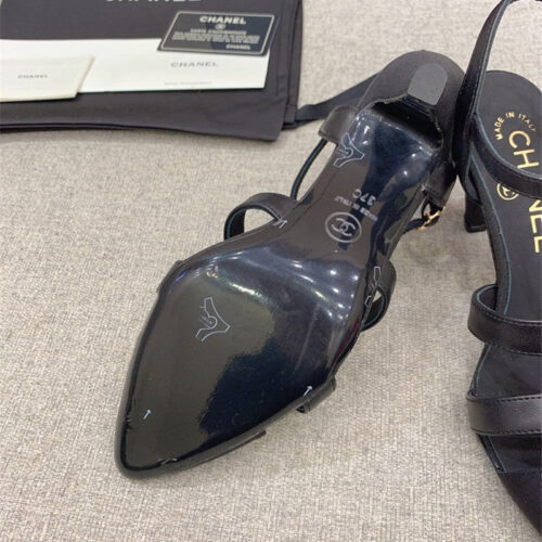 High Quality Luxury Chanel New Pointed Sandals – Style 77222 product detail