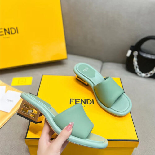 High Quality Luxury Fendi New Slippers – Style 43219 product detail