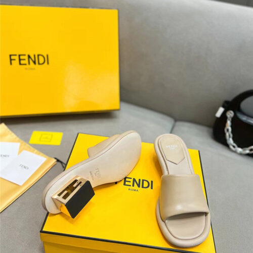 High Quality Luxury Fendi New Slippers – Style 55091 product detail
