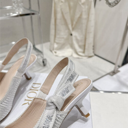 High Quality Luxury Dior Kitten Heel High Heels – Style 64230 product detail