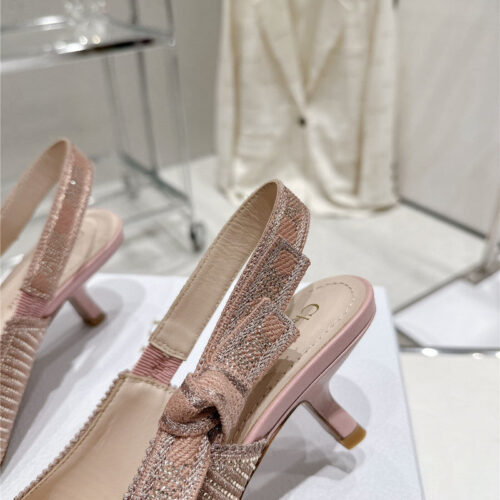 High Quality Luxury Dior Kitten Heel High Heels – Style 77798 product detail