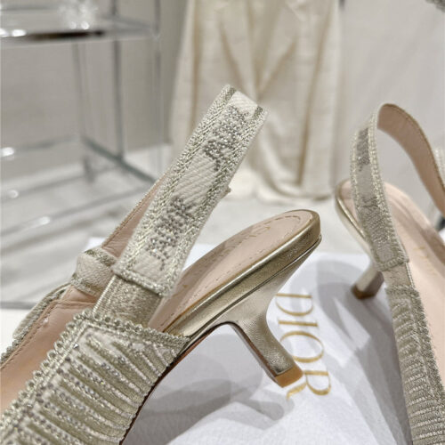 High Quality Luxury Dior Kitten Heel High Heels – Style 11718 product detail