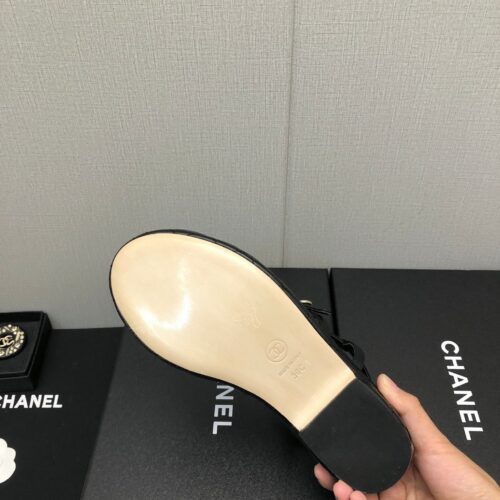 High Quality Luxury Chanel Back Metal Logo Sandals – Style 31398 product detail