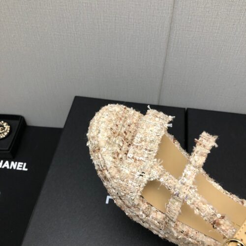 High Quality Luxury Chanel Back Metal Logo Sandals – Style 43270 product detail