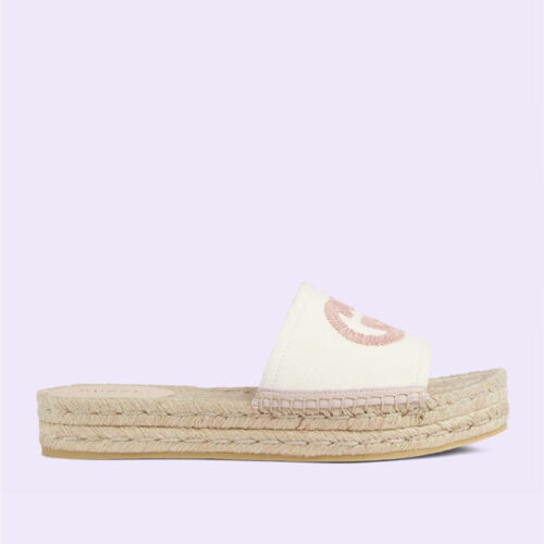 High Quality Luxury Gucci Espadrille Slippers – Style 25459 product detail