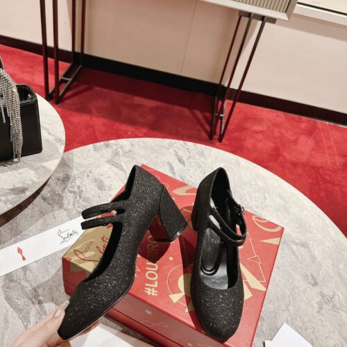 High Quality Luxury Christian Louboutin Mary Jane Shoes – Style 29300 product detail