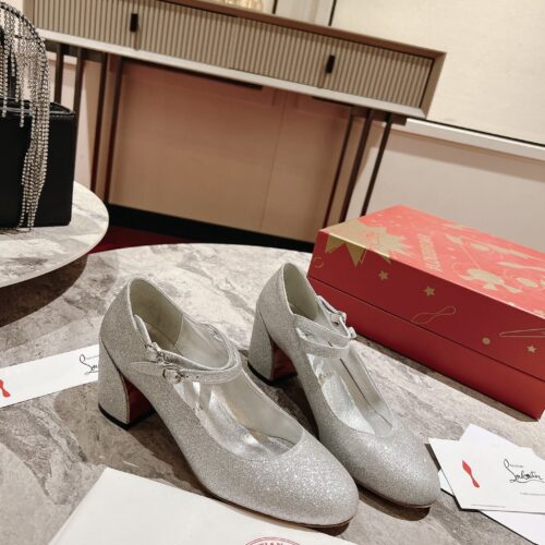 High Quality Luxury Christian Louboutin Mary Jane Shoes
