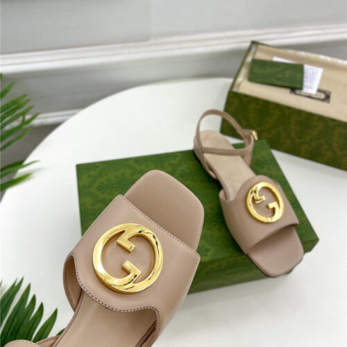 High Quality Luxury Gucci Flagship Series Sandals – Style 46355 product detail