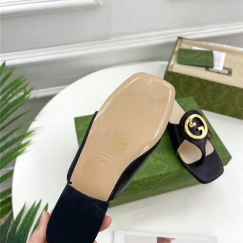 High Quality Luxury Gucci Flagship Series Slippers product detail