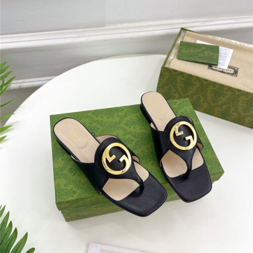 High Quality Luxury Gucci Flagship Series Slippers