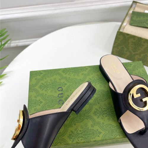 High Quality Luxury Gucci Flagship Series Slippers product detail