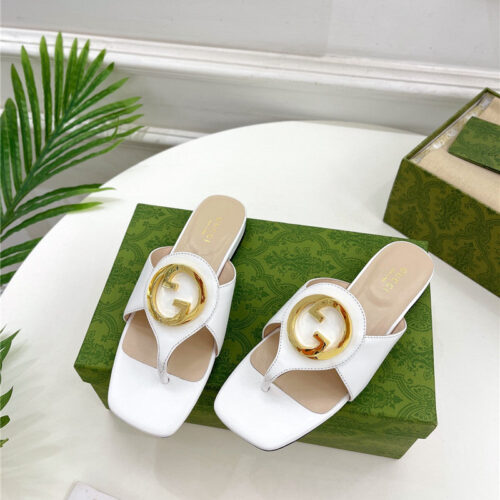 High Quality Luxury Gucci Flagship Series Slippers – Style 44659 product detail