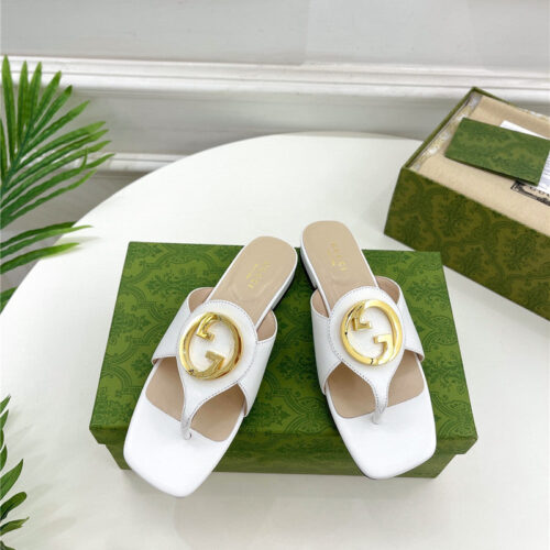 High Quality Luxury Gucci Flagship Series Slippers – Style 44659 product detail