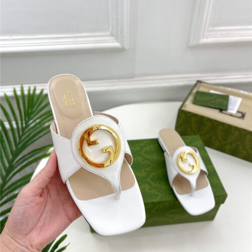 High Quality Luxury Gucci Flagship Series Slippers – Style 44659 alternate view