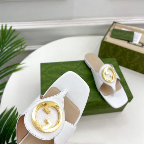 High Quality Luxury Gucci Flagship Series Slippers – Style 44659 product detail