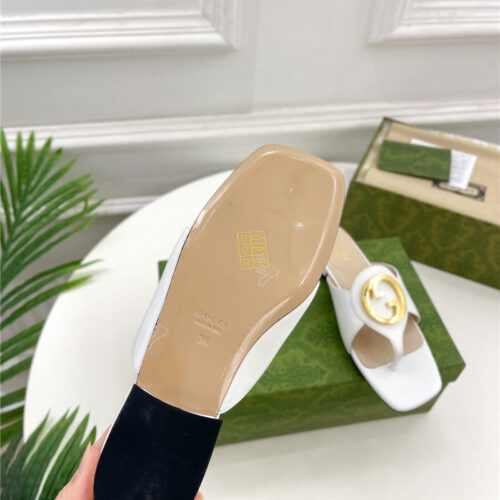High Quality Luxury Gucci Flagship Series Slippers – Style 44659 product detail