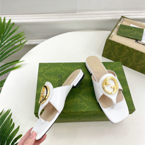 High Quality Luxury Gucci Flagship Series Slippers – Style 44659 product detail