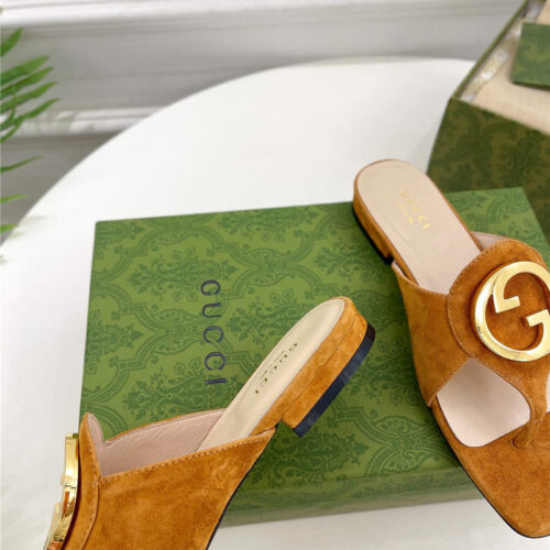 High Quality Luxury Gucci Flagship Series Slippers – Style 42963 product detail