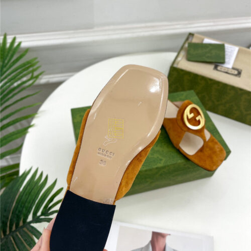 High Quality Luxury Gucci Flagship Series Slippers – Style 42963 product detail