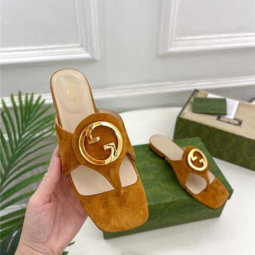 High Quality Luxury Gucci Flagship Series Slippers – Style 42963 alternate view