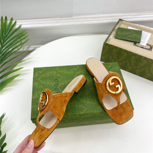 High Quality Luxury Gucci Flagship Series Slippers – Style 42963 product detail