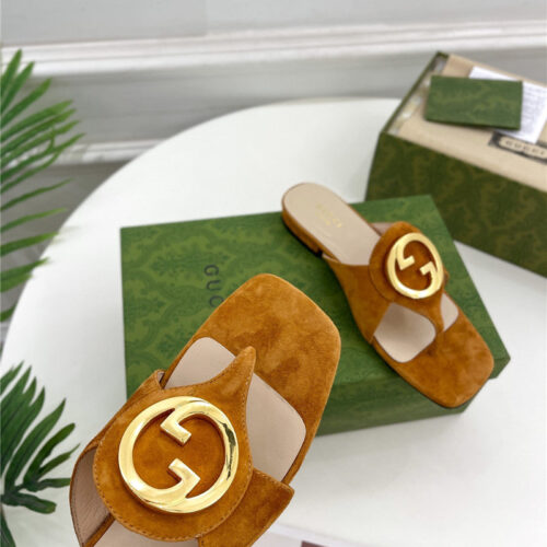 High Quality Luxury Gucci Flagship Series Slippers – Style 42963 product detail