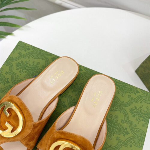 High Quality Luxury Gucci Flagship Series Slippers – Style 42963 product detail