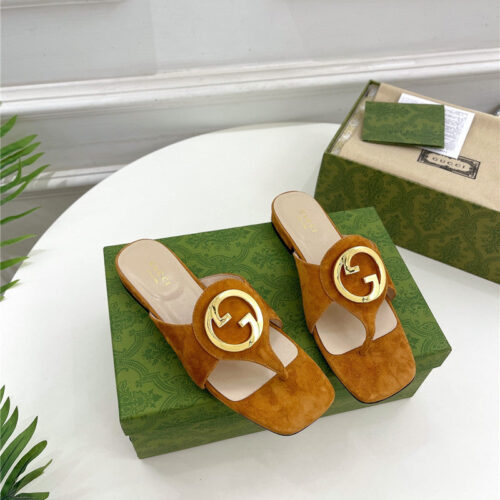High Quality Luxury Gucci Flagship Series Slippers – Style 42963