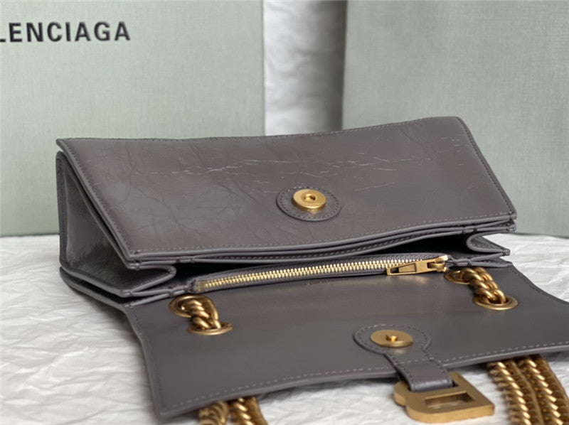 High Quality Luxury Balenciaga Crush Small Chain Bag product detail