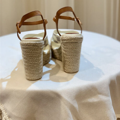 High Quality Luxury Louis Vuitton Hot Diamond Wedge Sandals product detail