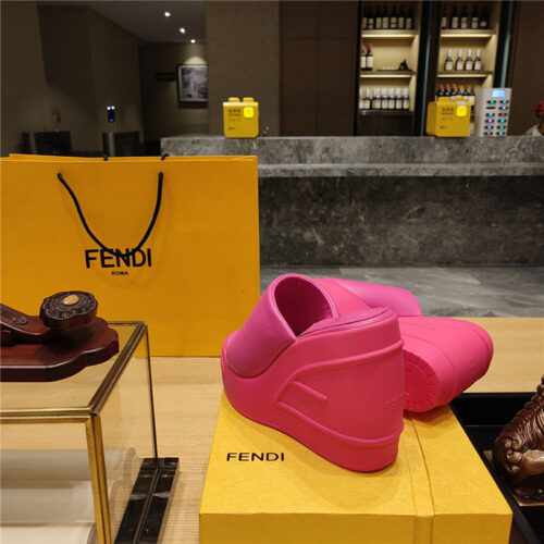 High Quality Luxury Fendi Wedge Platform Sandals – Style 03635 product detail