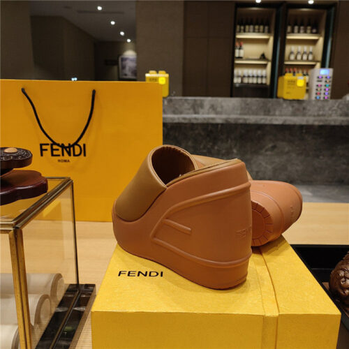 High Quality Luxury Fendi Wedge Platform Sandals – Style 08723 product detail