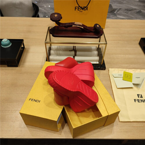High Quality Luxury Fendi Wedge Platform Sandals – Style 82739 product detail