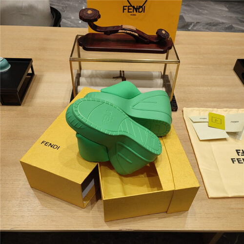 High Quality Luxury Fendi Wedge Platform Sandals – Style 60147 product detail