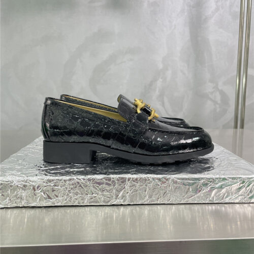 High Quality Luxury Bottega Veneta Horseshoe Buckle Loafers – Style 65958 product detail