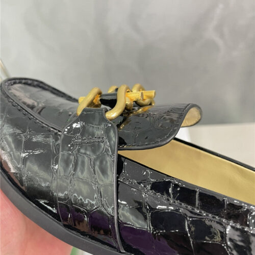 High Quality Luxury Bottega Veneta Horseshoe Buckle Loafers – Style 65958 product detail
