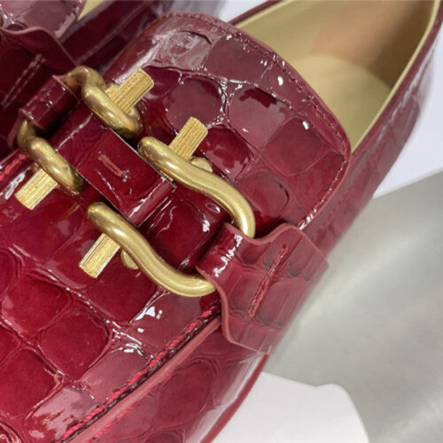 High Quality Luxury Bottega Veneta Horseshoe Buckle Loafers product detail